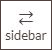 sidebar icon sample